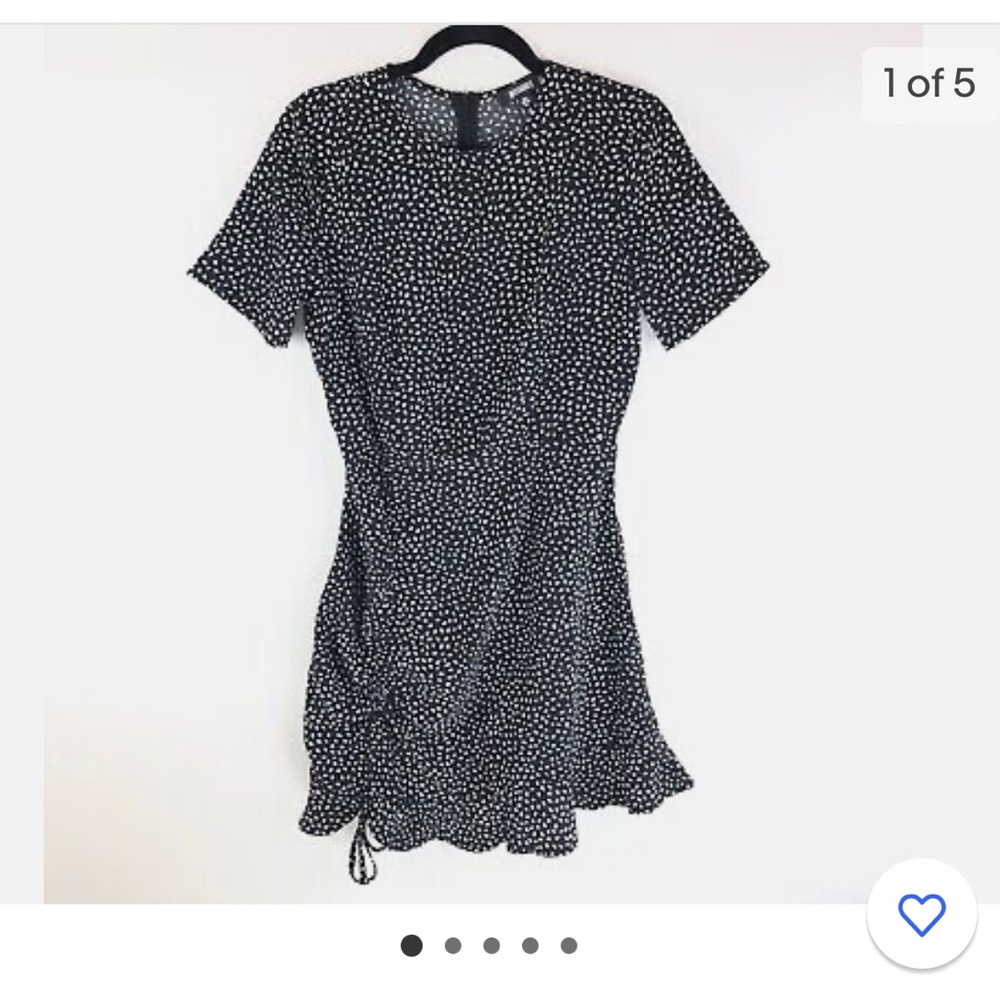 Ruched Ruffle Dress - Picture 5 of 11